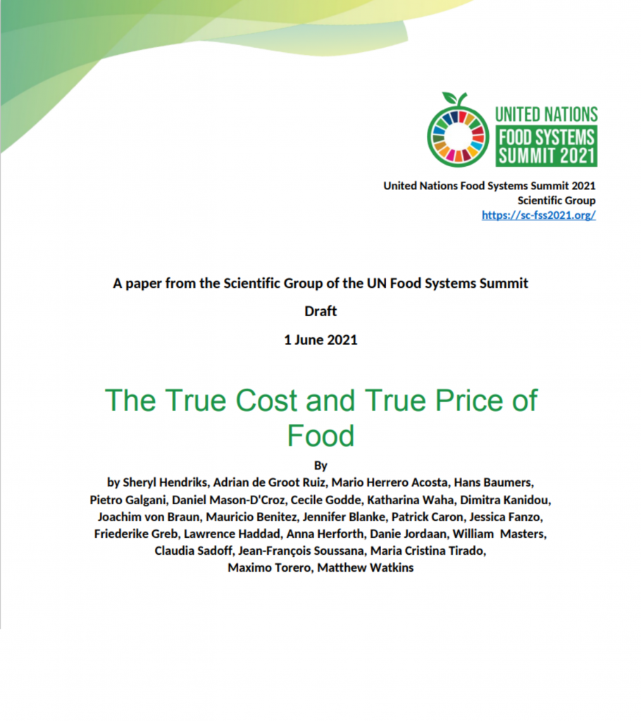 tue cost of food publications unfss